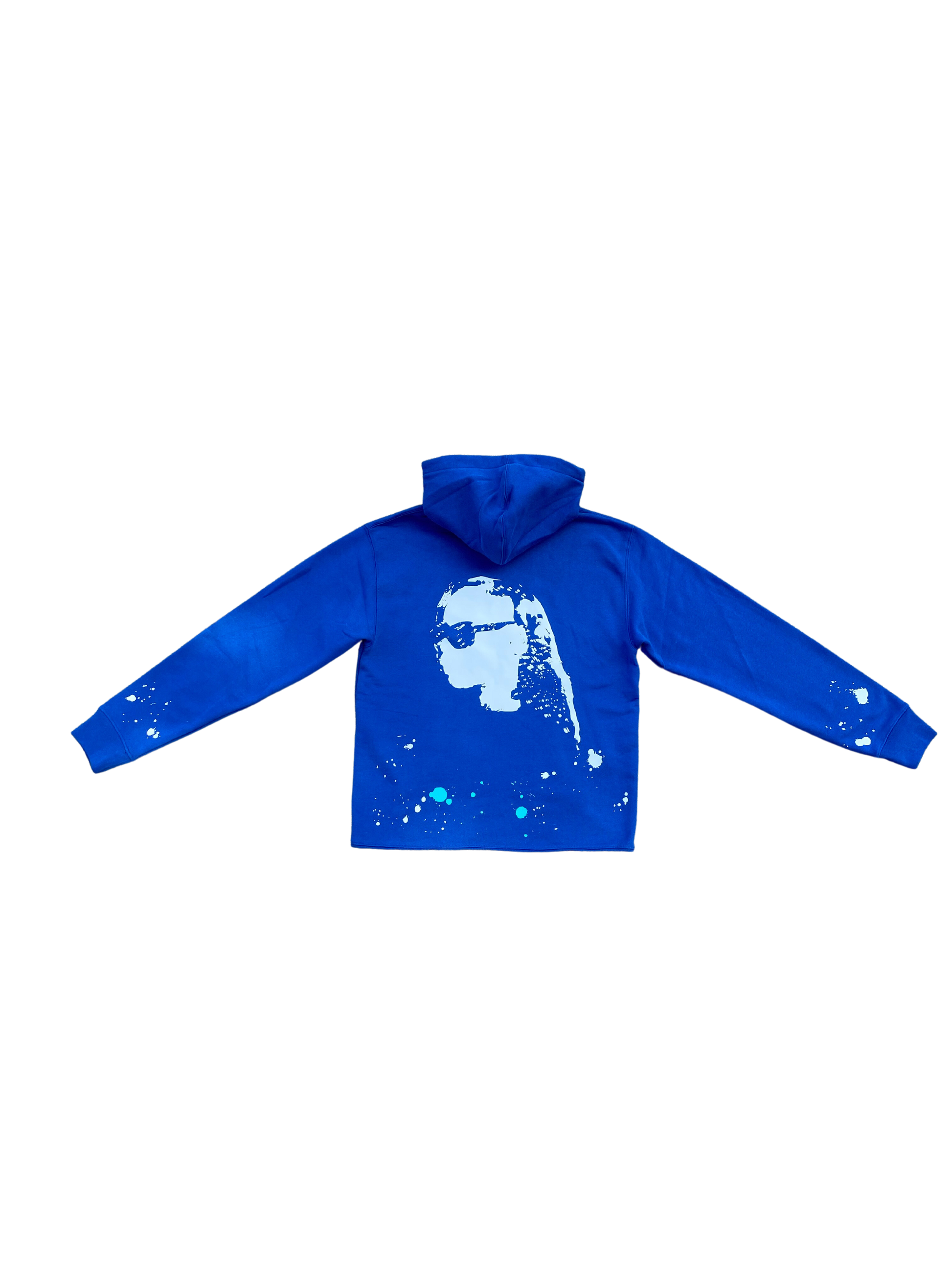 ALL ALONE HOODIE royal blue Under No Opinion